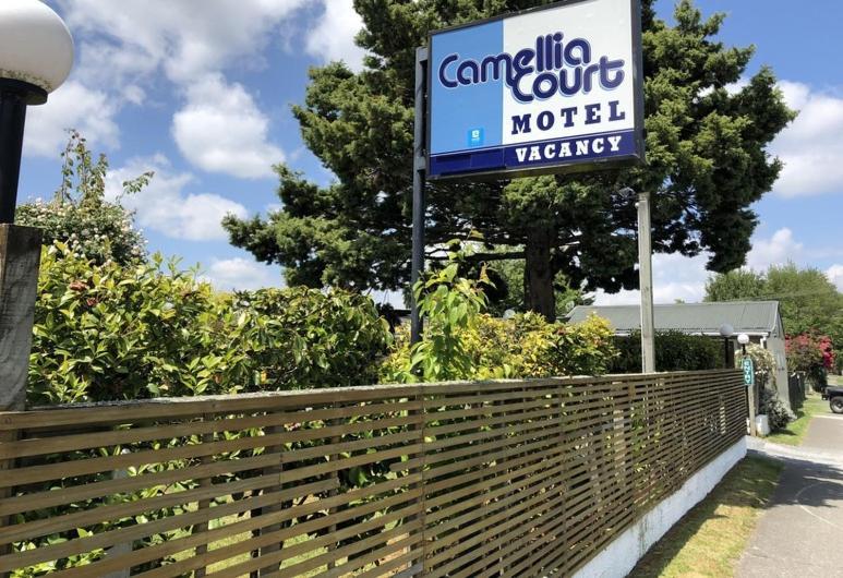 Camellia Court Family Motel Taupomeer Buitenkant foto